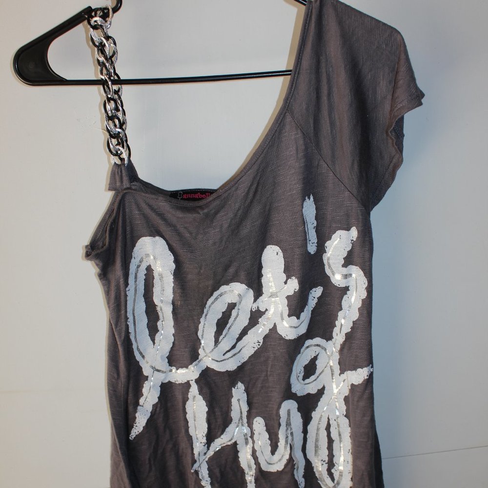 Annabelle Single Sleeve Casual Graphic Shirt